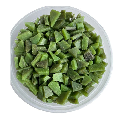 Mosaic Tiles Pre-cut Rustic Fern Green 960g (for crafting)