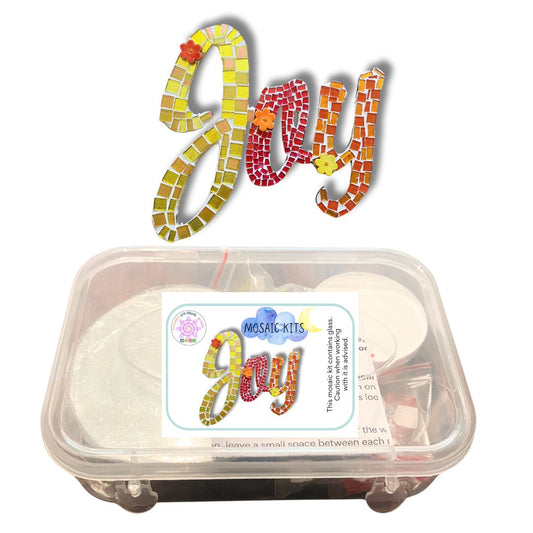 Mosaic Craft Kit for Adults (age 12+) - Joy (Large)