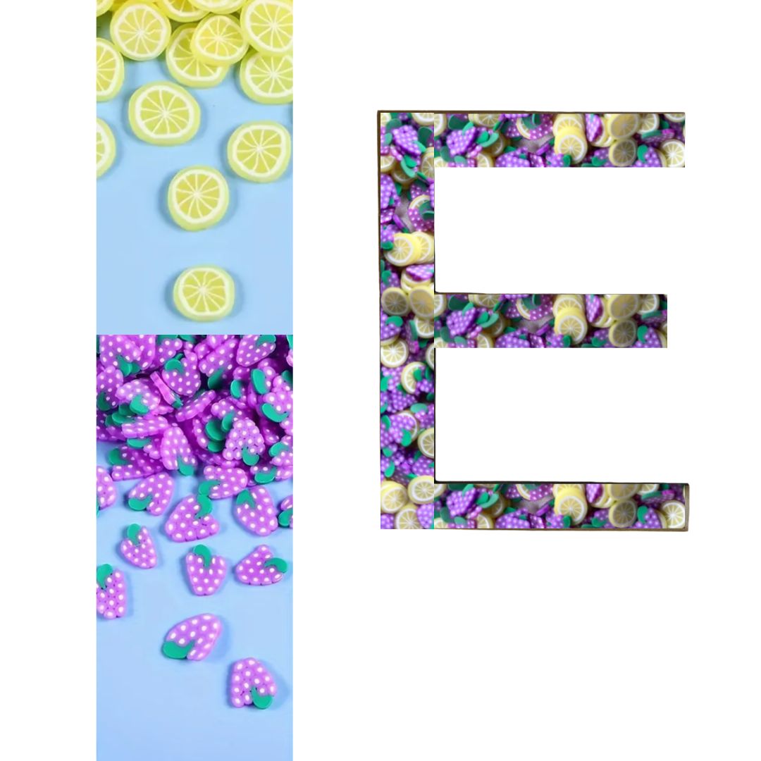 Alphabet - Letter E - Choose Your Decorations
