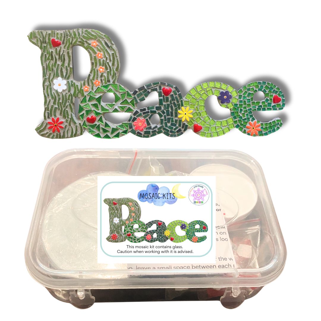 Mosaic Craft Kit for Adults - Peace (Large)