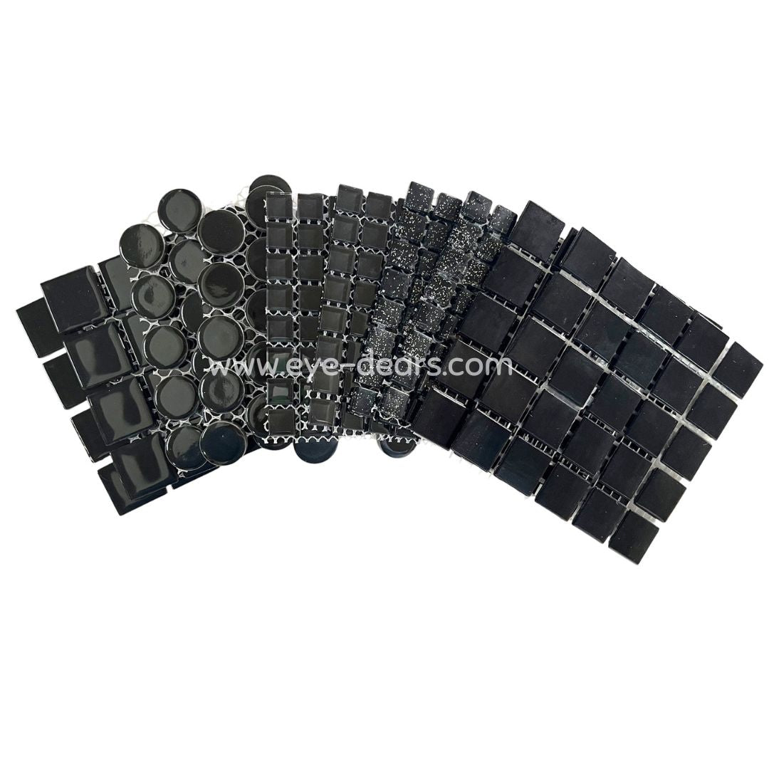 Mosaic Tiles Collection - The Essential Black Collection