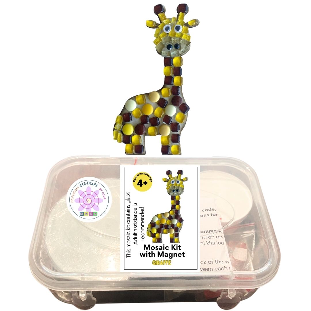 Single - Mosaic Craft Kit with Magnet - Giraffe (Small)