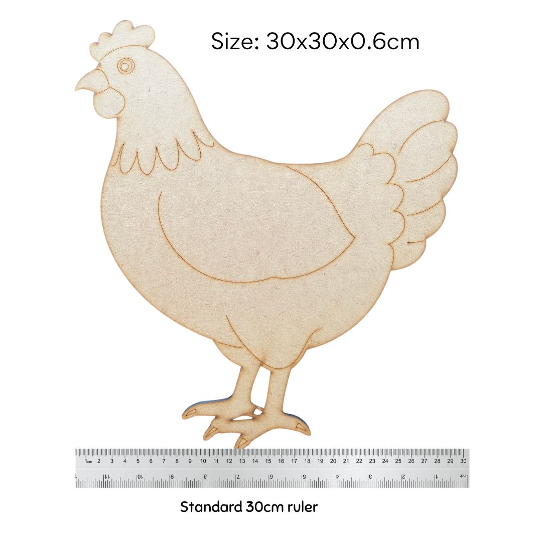 Mosaic Craft Kit for Adults - Chicken  (Extra Large)
