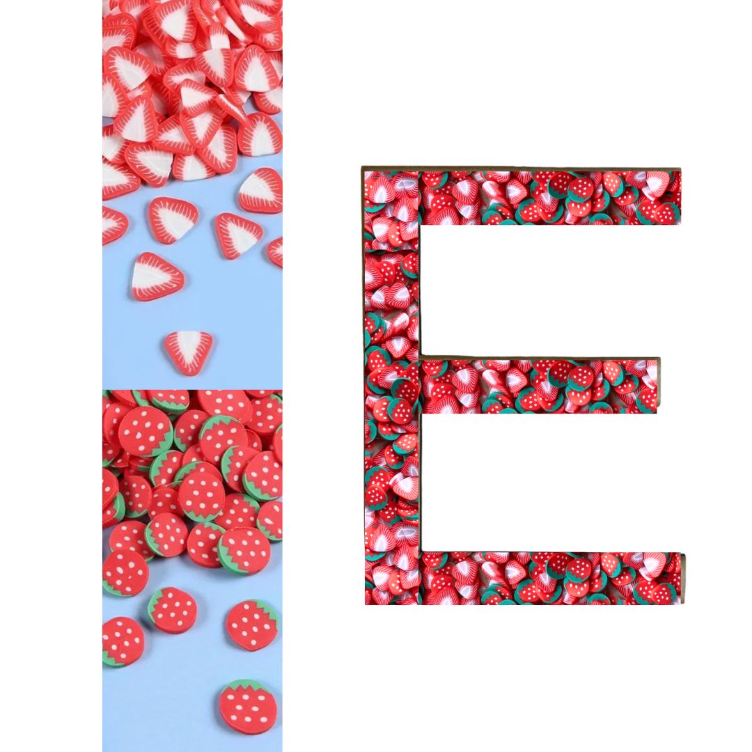 Alphabet - Letter E - Choose Your Decorations