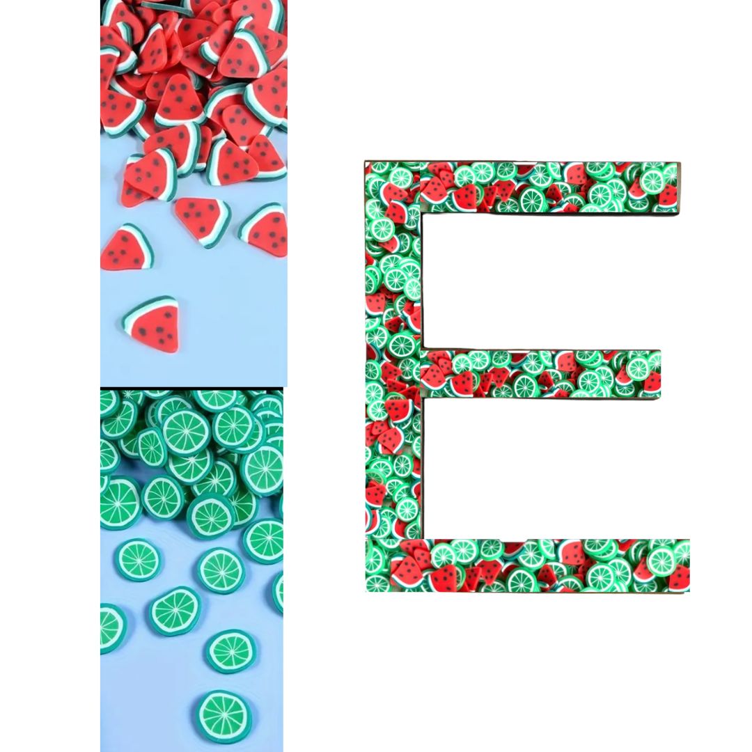Alphabet - Letter E - Choose Your Decorations