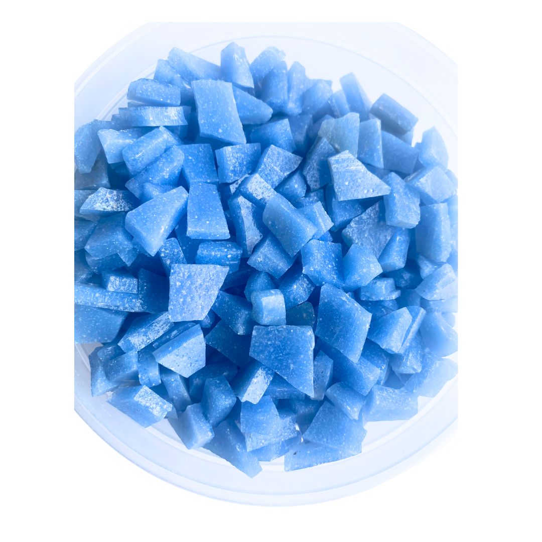 Mosaic Tiles Pre-cut Rustic Sky Blue 960g (for crafting)