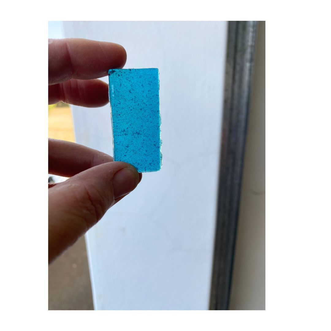 Mosaic Tiles Whole Turquoise Ice 960g (Small tiles for crafting)
