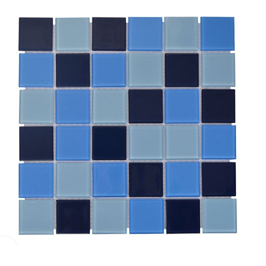 Decor Tiles - Ocean Blue Mix 48x48mm