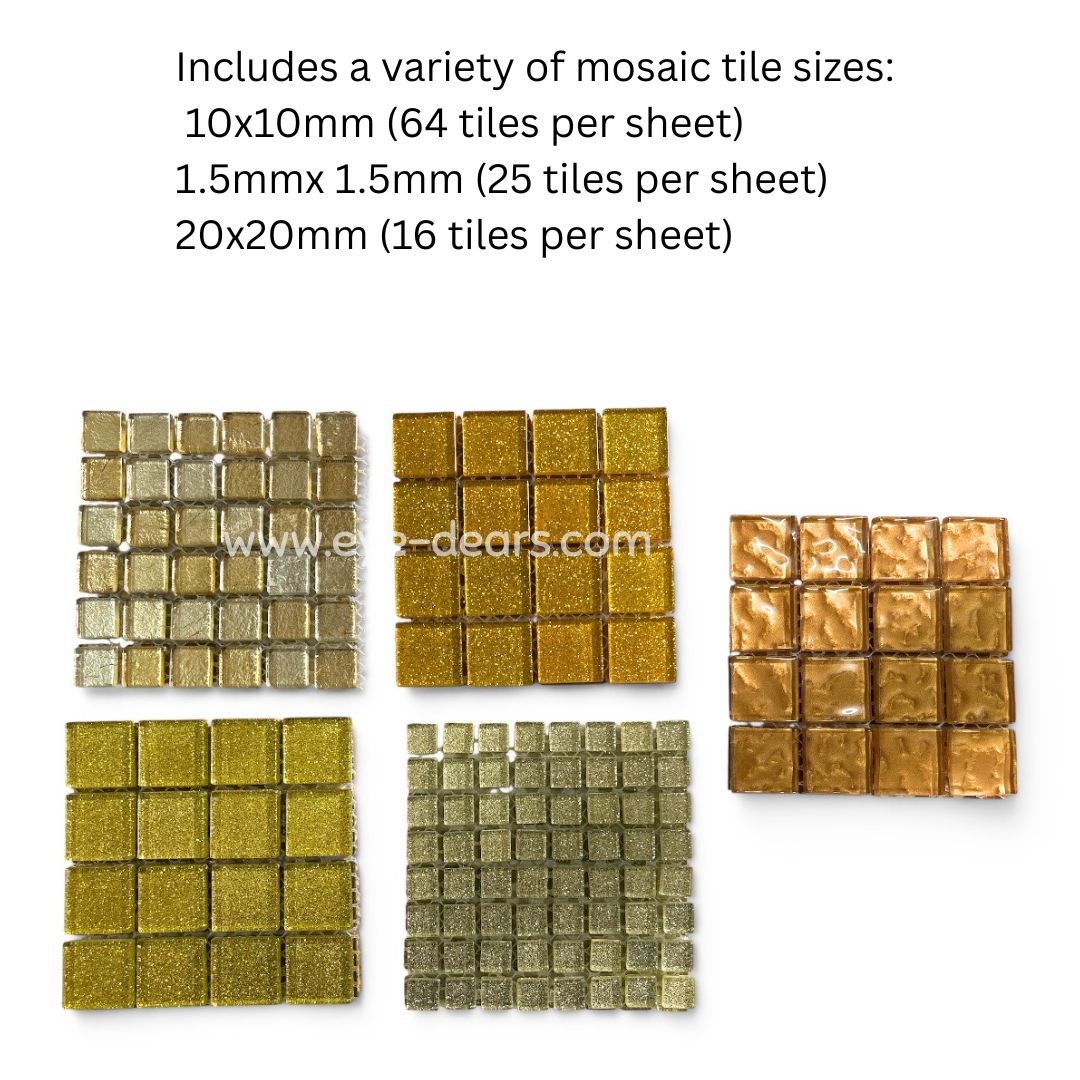 Mosaic Tiles - All That Glitters is Gold Collection