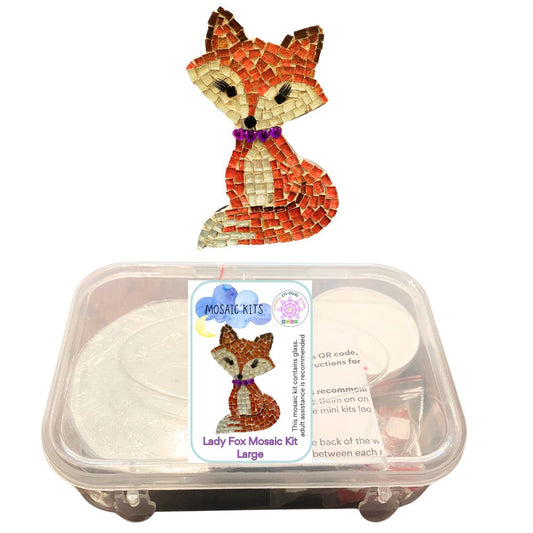 Mosaic Craft Kit - Lady Fox (Large)