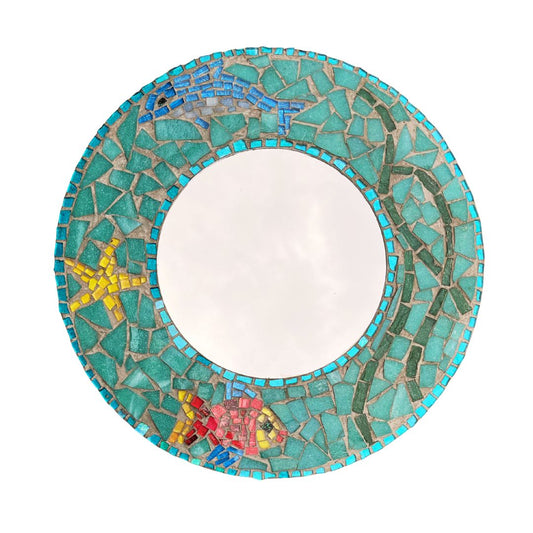 Mosaic Craft Kit - Sea Mirror  (Extra Large)