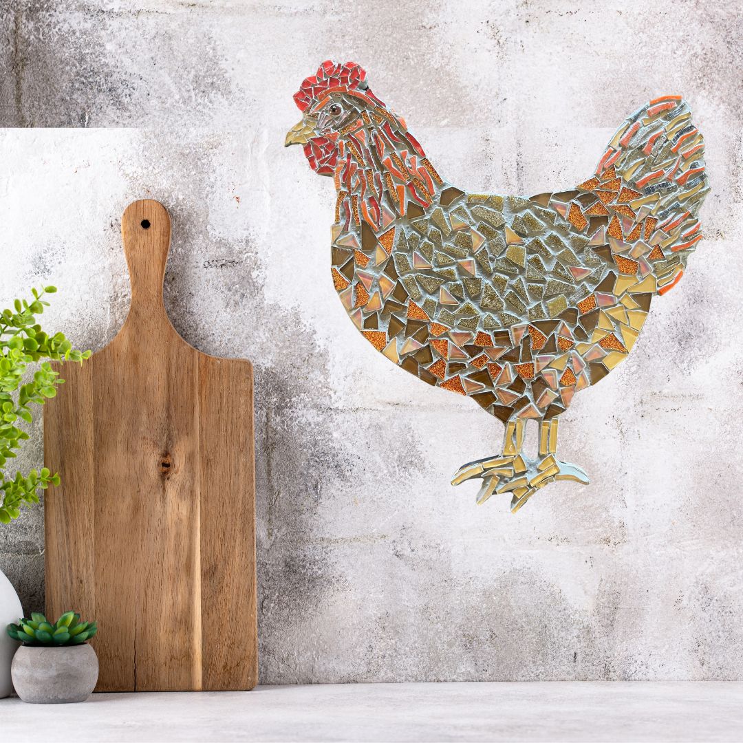 Mosaic Craft Kit for Adults - Chicken  (Extra Large)