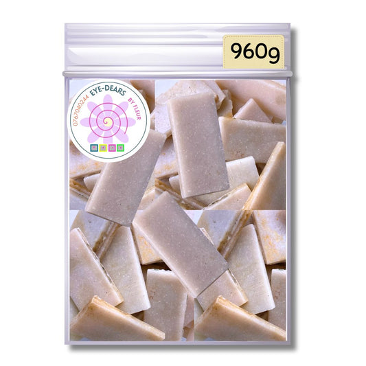 Mosaic Tiles Whole Soft Peach 960g (Small tiles for crafting)
