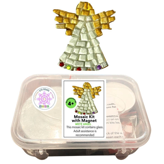 Single - Mosaic Craft Kit with Magnet - Angel Gold (Small)