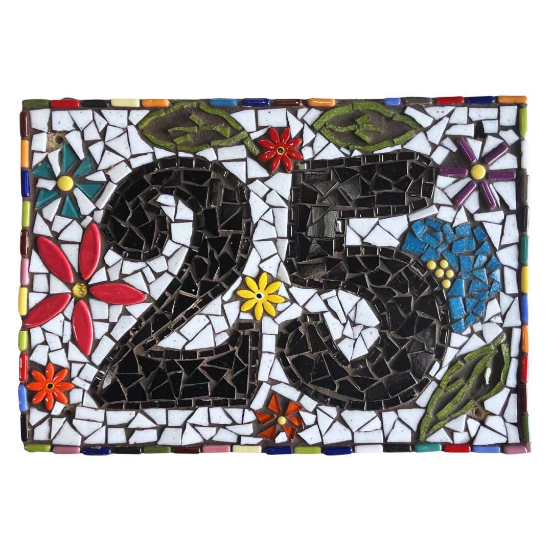 Mosaic Craft Kit for Adults - Mosaic House Number Kit