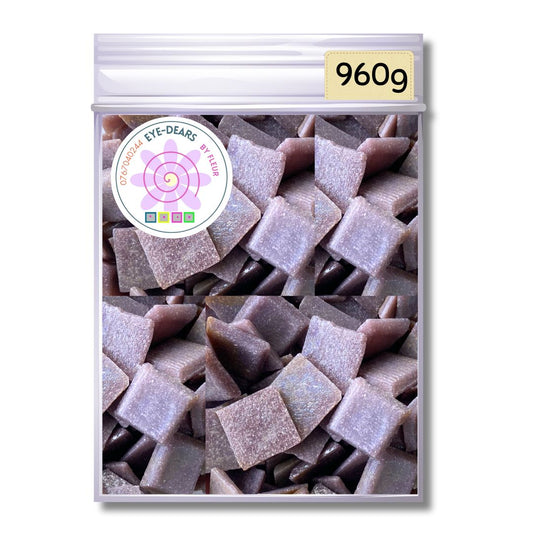 Mosaic Tiles Whole Rustic Purple 960g (Small tiles for crafting)