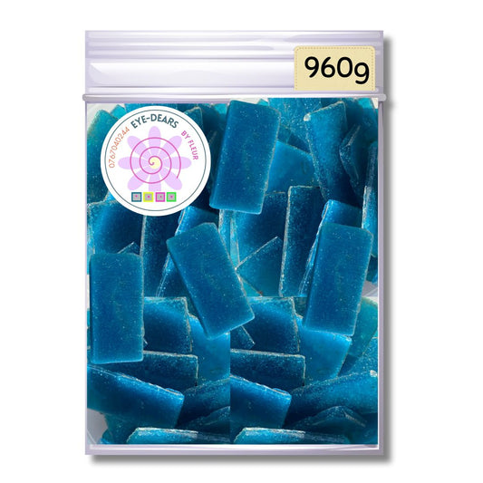 Mosaic Tiles Whole Turquoise Ice 960g (Small tiles for crafting)