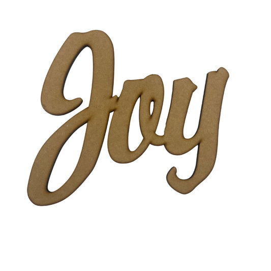 Wooden Blank - Joy (26x26.5cm)