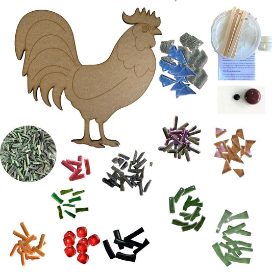 Mosaic Craft Kit for Adults - Chicken  (Extra Large)