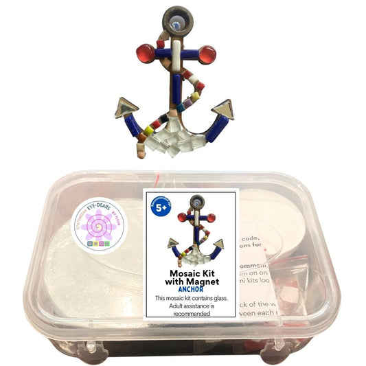 Single - Mosaic Craft Kit with Magnet - Anchor (Small)