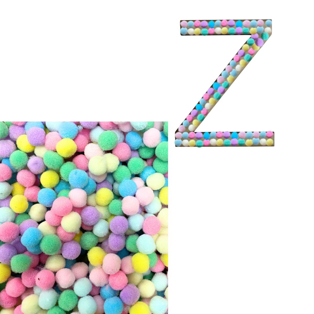 Alphabet - Letter Z - Choose Your Decorations