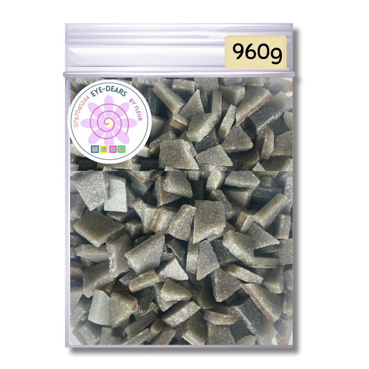 Mosaic Tiles Pre-cut Rustic Grey 960g (for crafting)