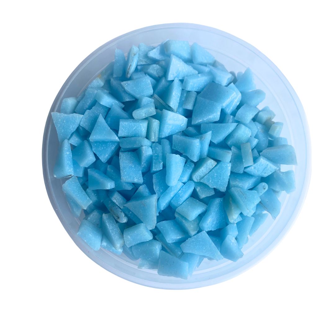 Mosaic Tiles Pre-cut Baby Blue 960g (for crafting)