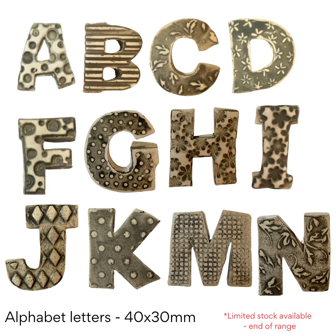 Ceramic Alphabet - End of Line