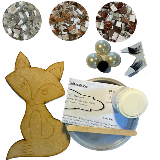 Mosaic Craft Kit - Lady Fox (Large)