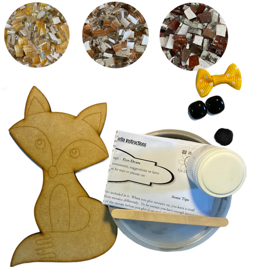 Mosaic Craft Kit - Sir Fox (Large)