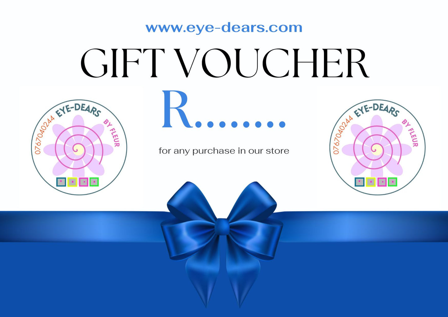 Eye-Dears Gift Voucher