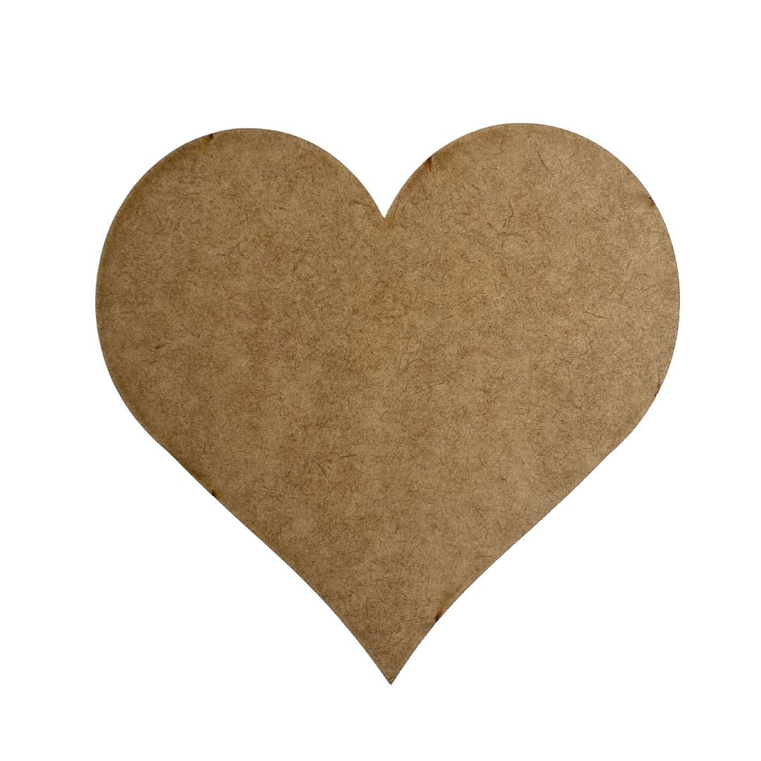 Wooden Shape Heart ( for crafting)