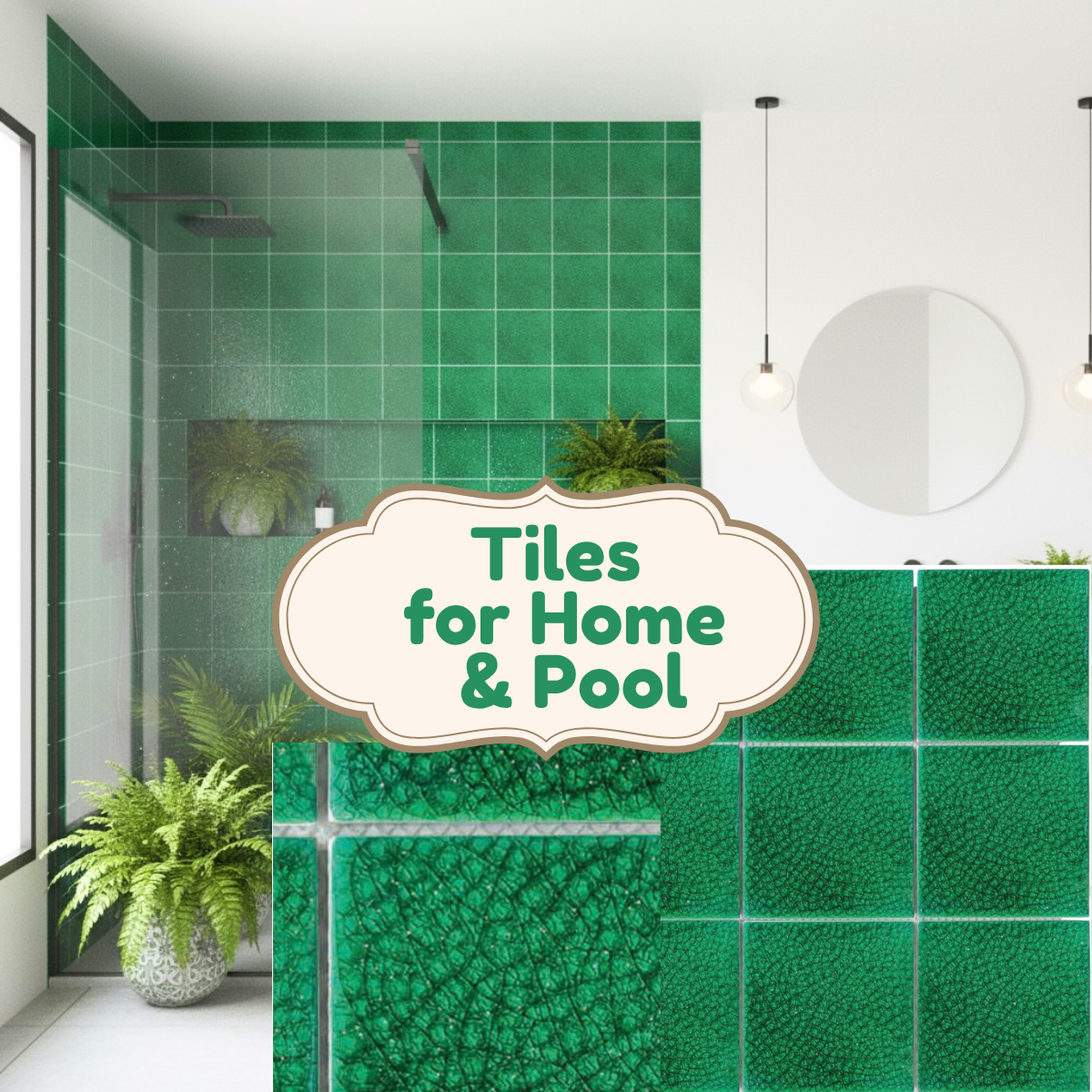 Mosaic Tiles for Home and Pool