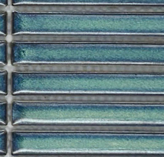 Decor Tiles - Porcelain Mini Strips Teal