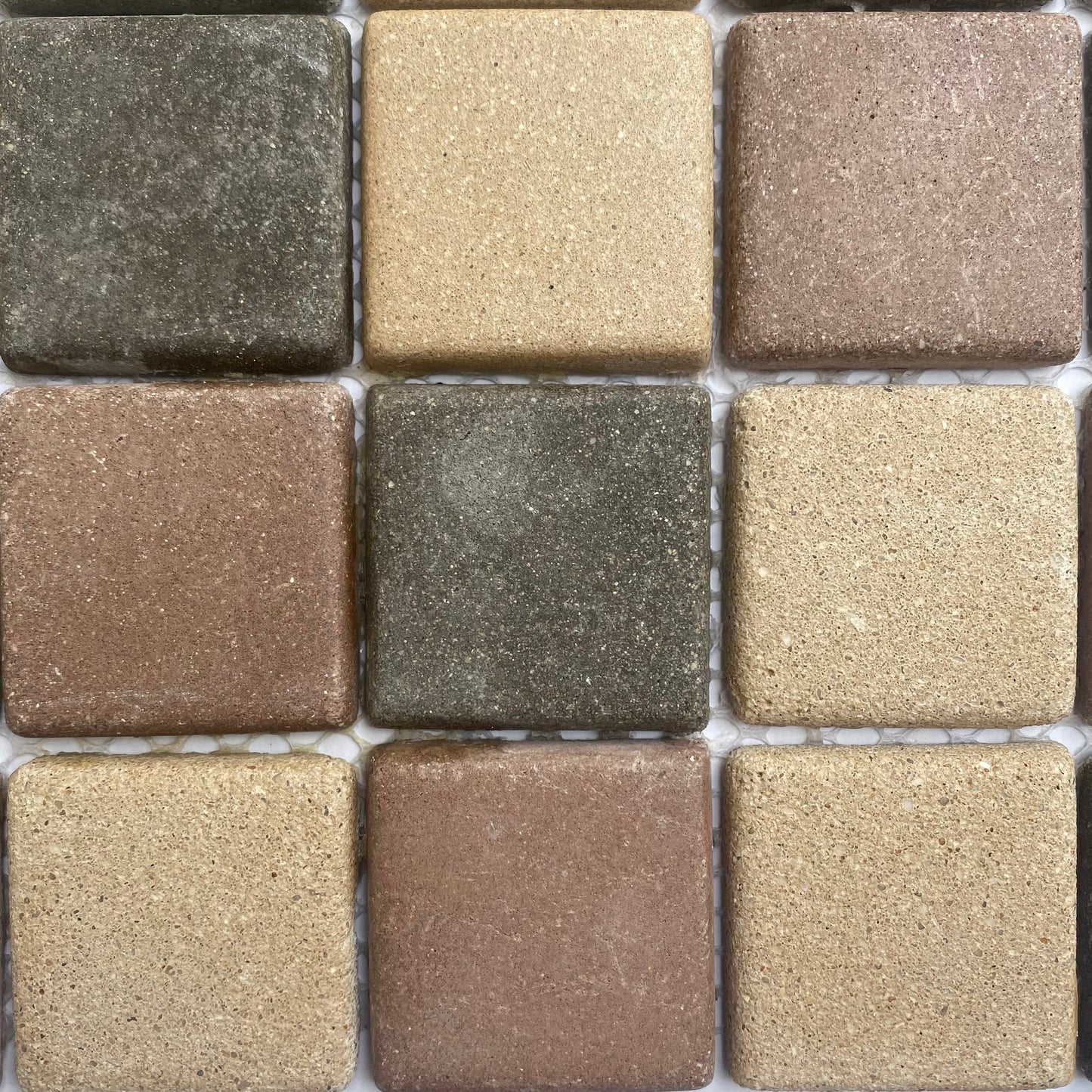 Decor Tiles - Concrete Brown Mix Non-Slip