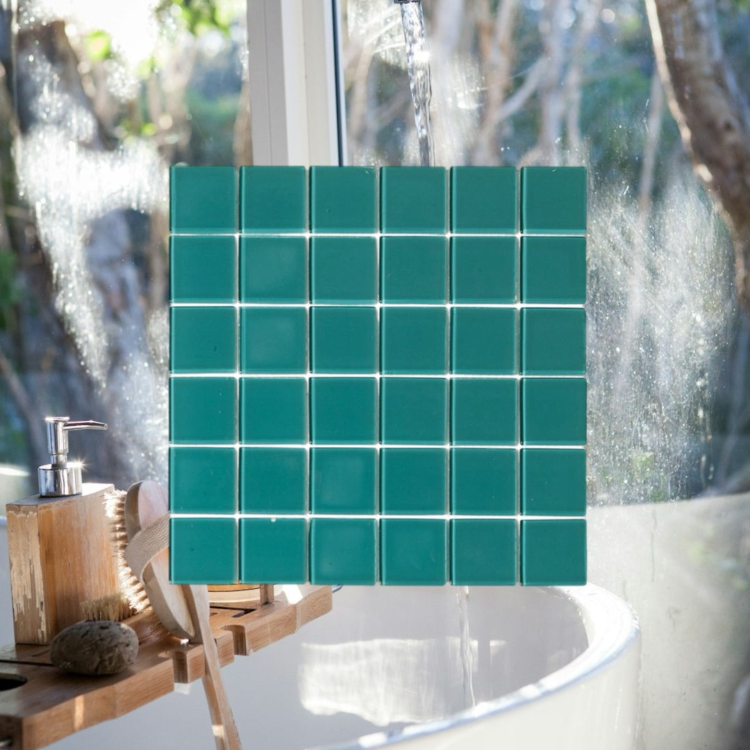 Decor Tiles - Marine Green 48x48mm