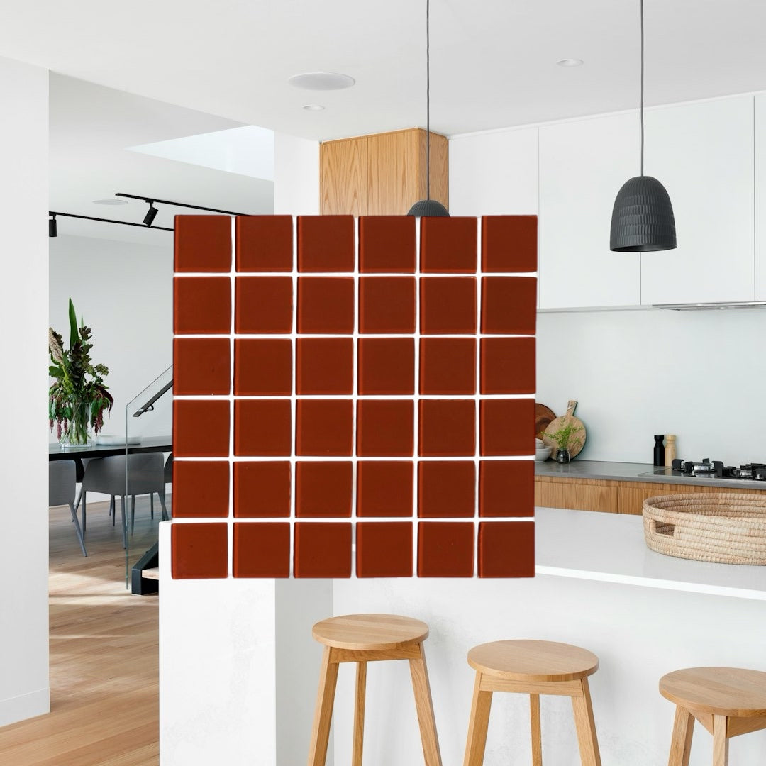 Decor Tiles - Cinnamon Flame 48x48mm