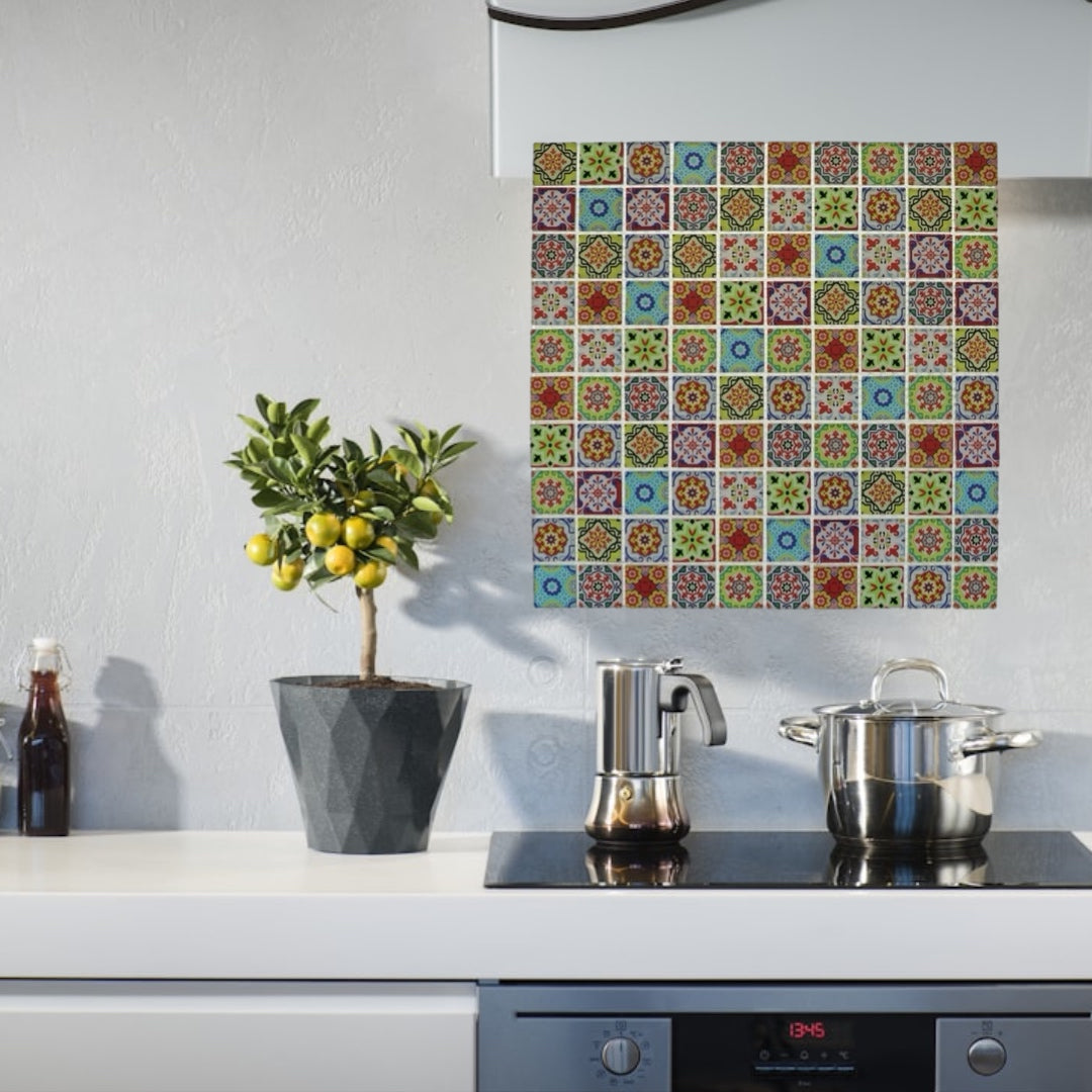 Decor Tiles - Mixed Patterned Glass 23mm