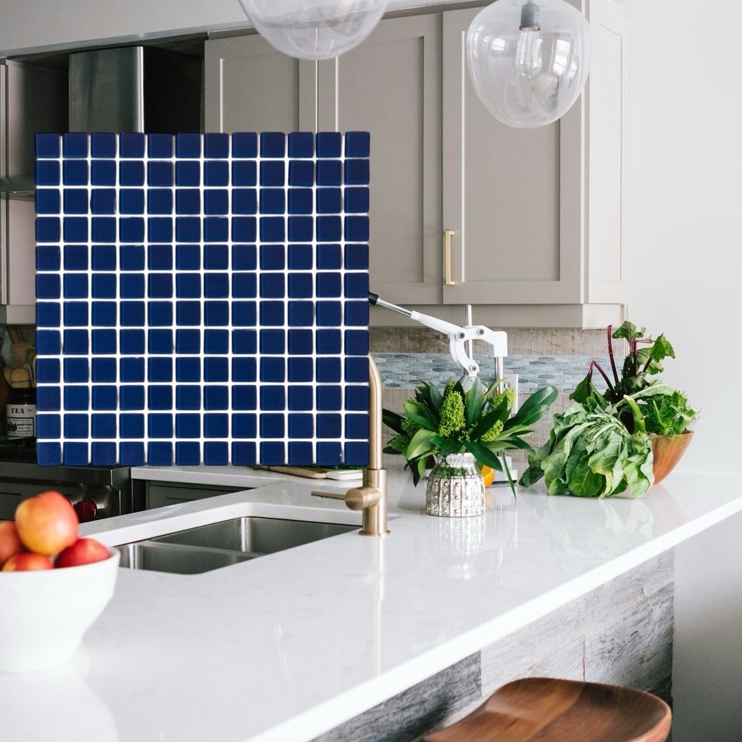 Decor Tiles - Navy Blue 23x23mm