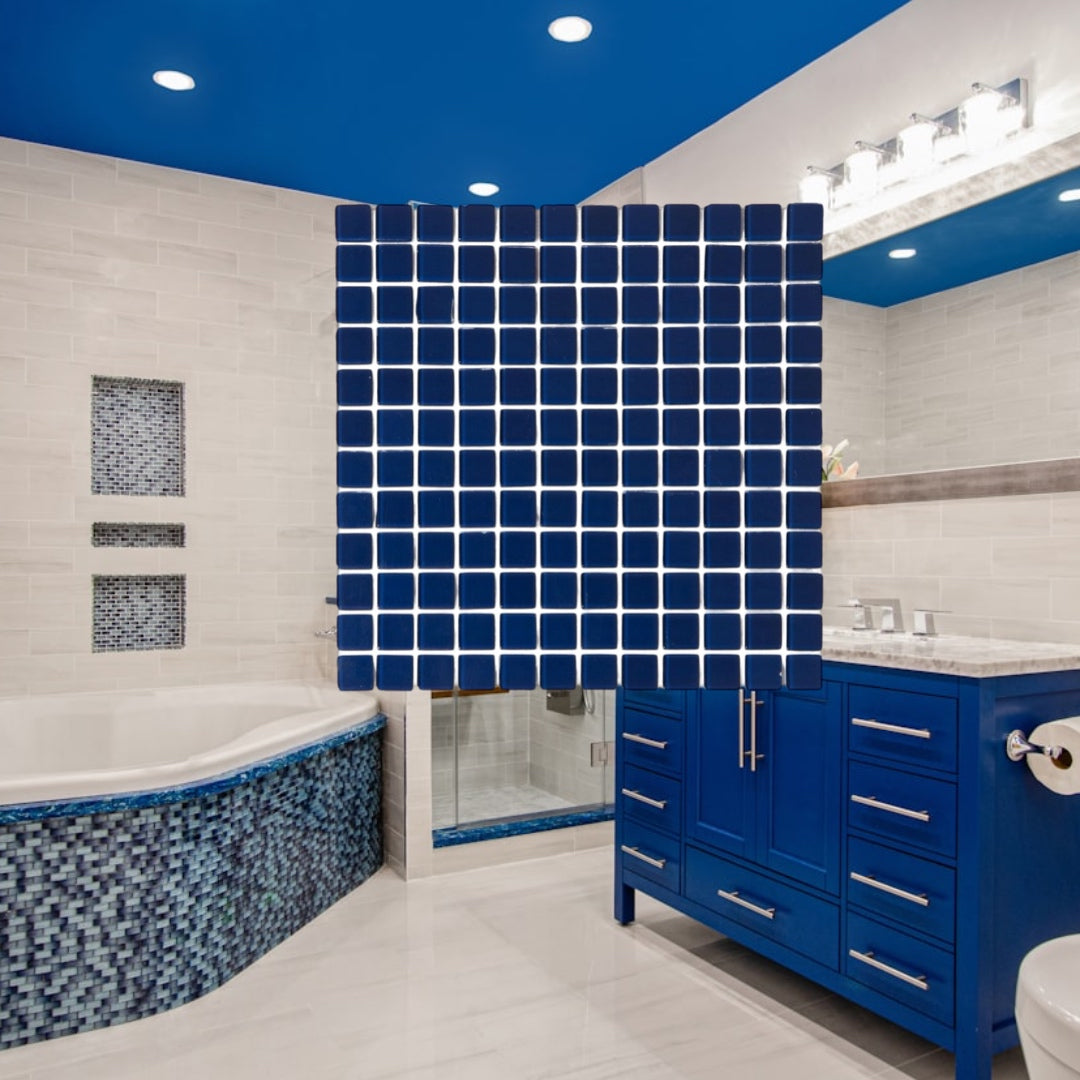 Decor Tiles - Navy Blue 23x23mm