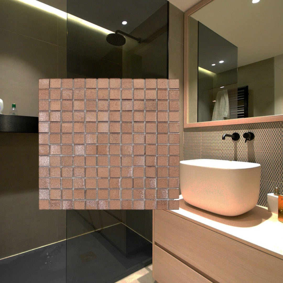 Decor Tiles - Brushed Copper 23x23mm