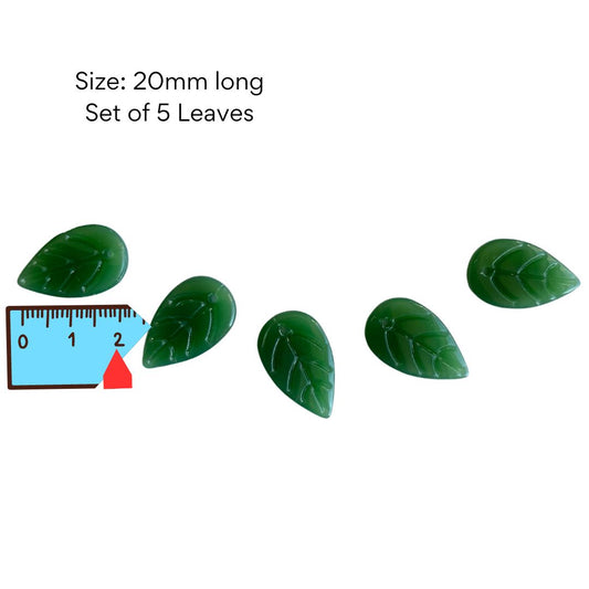 Leaf 4 - Set of 5 (20mm)