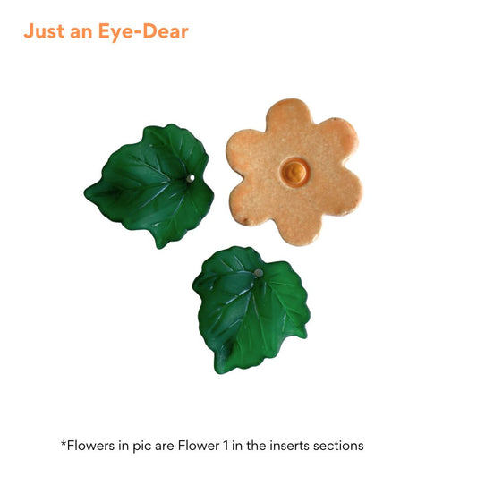 Leaf 5 - Set of 2 (25x20mm)