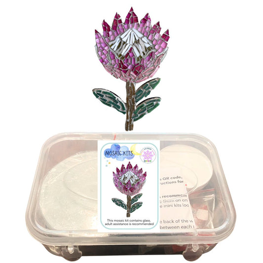 Mosaic Craft Kit for Adults - Protea (Large)