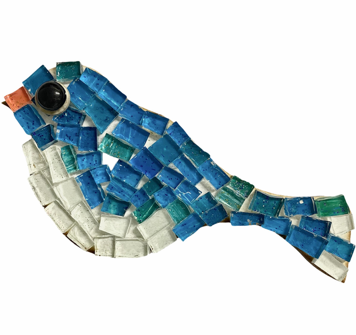 Single - Mosaic Craft Kit with Magnet - Bird (Small)