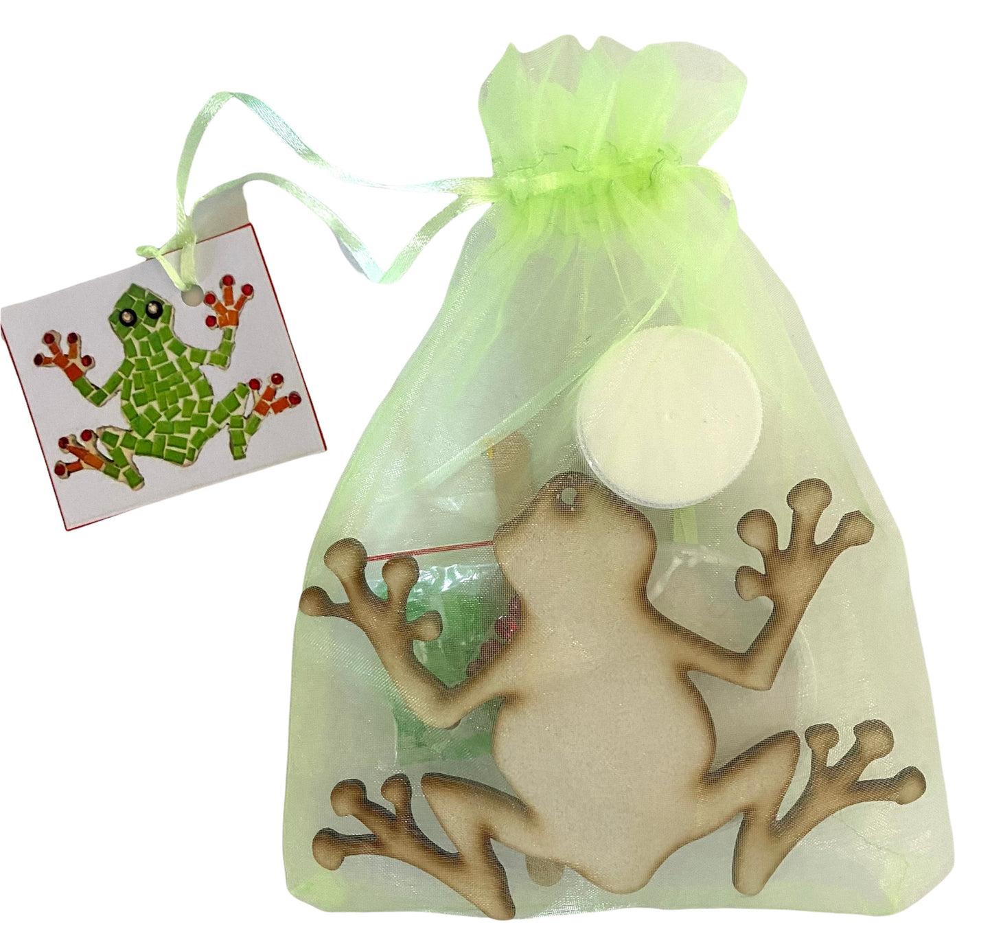 Single - Mosaic Craft Kit with Magnet - Tree Frog (Medium)