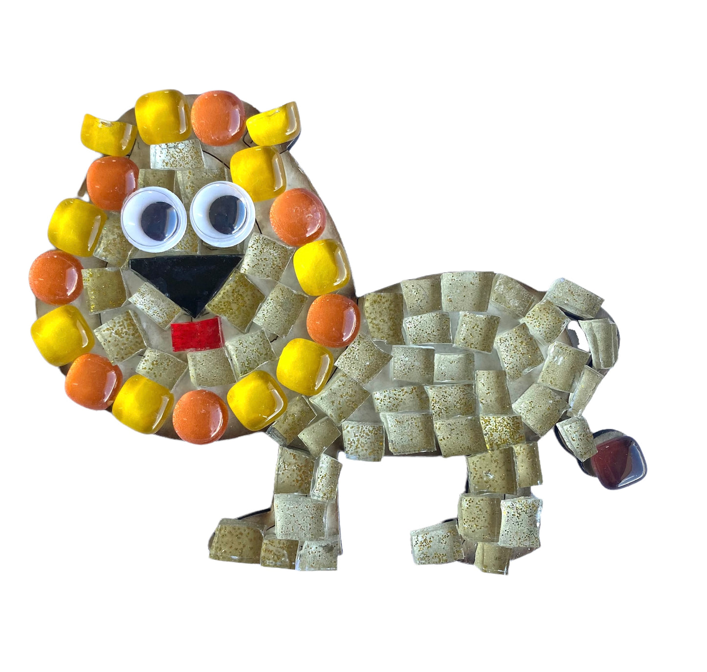 Single - Mosaic Craft Kit with Magnet - Lion (Small)