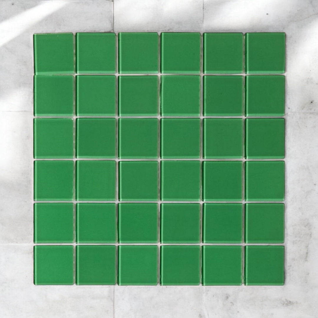Decor Tiles - Emerald Green 48x48mm