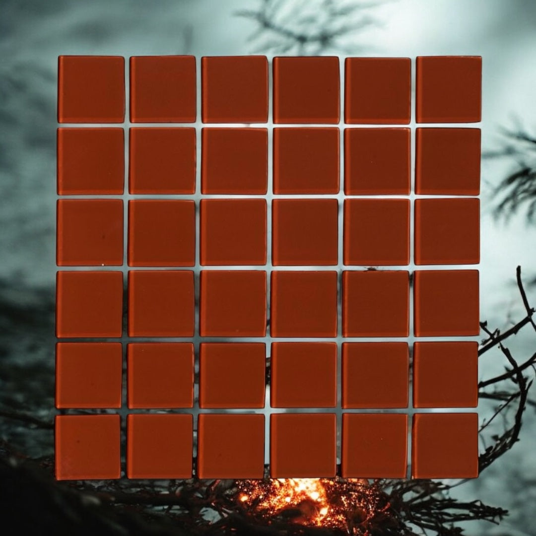 Decor Tiles - Cinnamon Flame 48x48mm