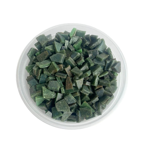 Mosaic Tiles Pre-cut Rustic Dark Green 960g (for crafting)